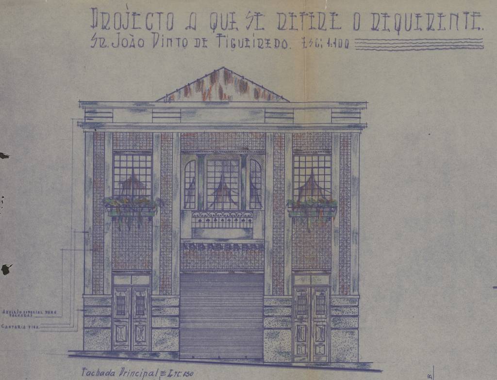Planta de habitação - 1940