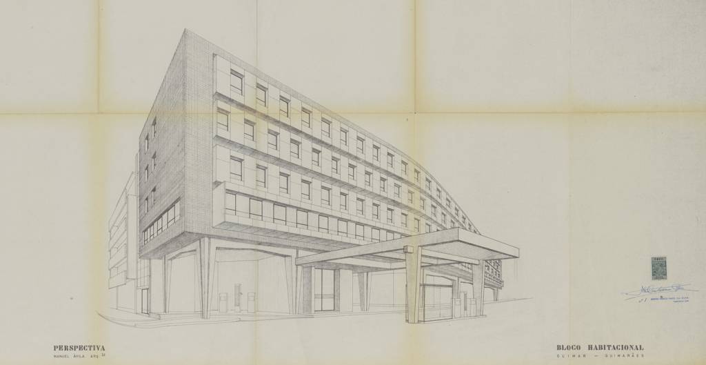 Projeto de edifício – 1961